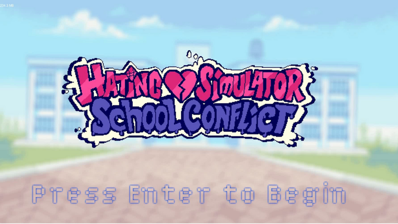 FNF: Hating Simulator - School Conflict